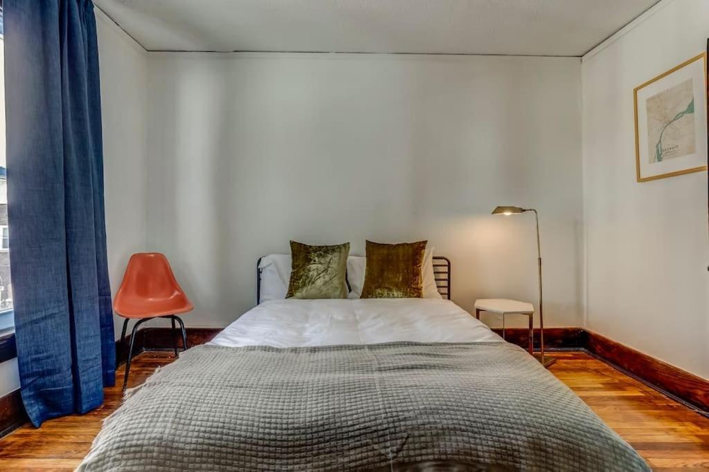 הוילה דטרויט Luxe Mid-Century Styled Historic Townhouse #1 מראה חיצוני תמונה